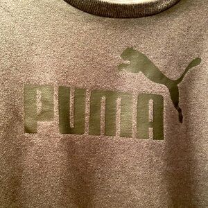 PUMA dark grey men’s pull over sweater small